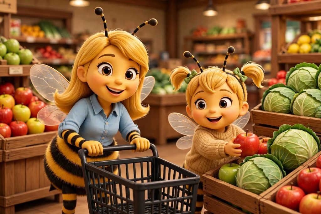 Healthy foods bee