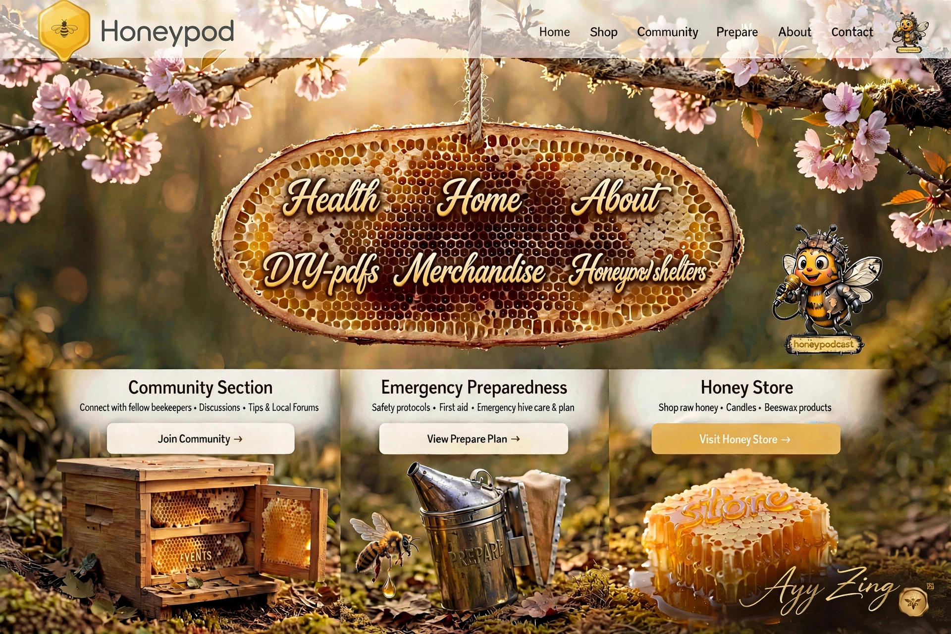 Honeypod — the hive