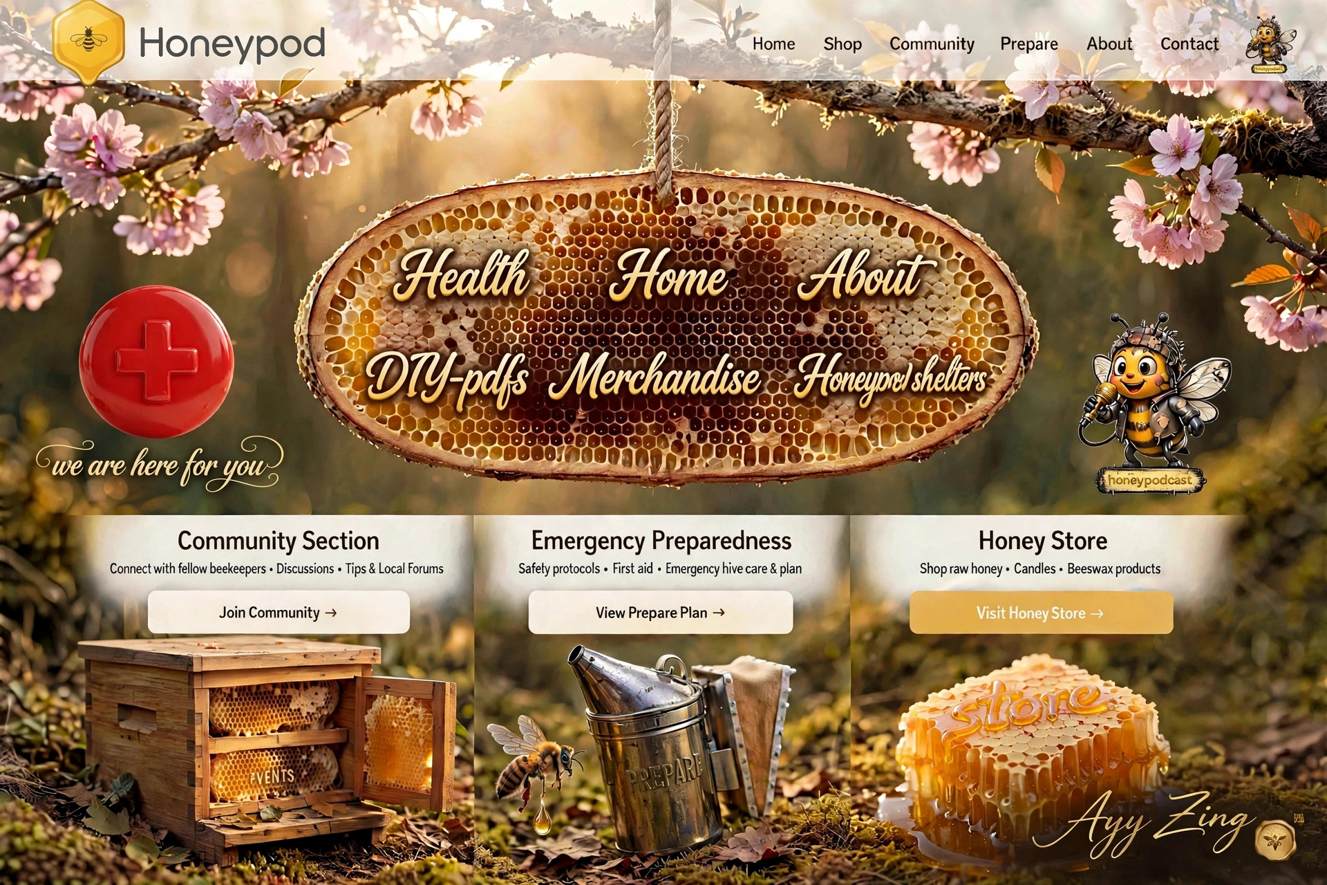 Honeypod — the hive