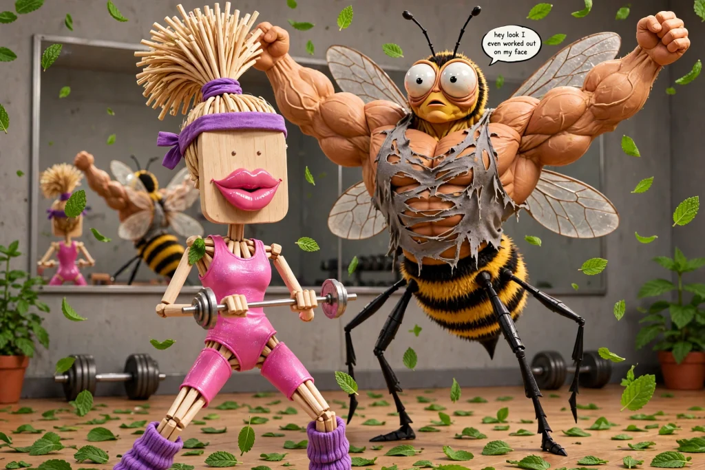 Gym and fitness bees